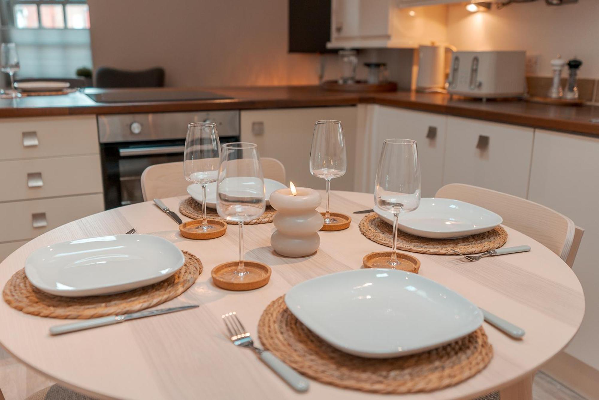 Bridge Apartment สต็อกพอร์ต ภายนอก รูปภาพ